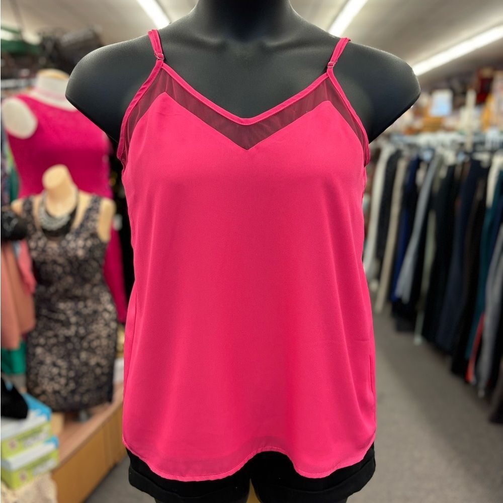 🛍️Jodifl Ladies Pink Tank Top Loose NEW